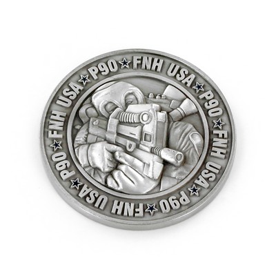 Die Cast Zinc Coin 2" ( 3MM)