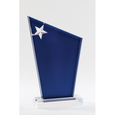 Acrylic Peak Star Award, 8 3/4"H