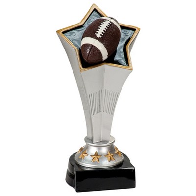 7" Football Rising Star Resin Trophy