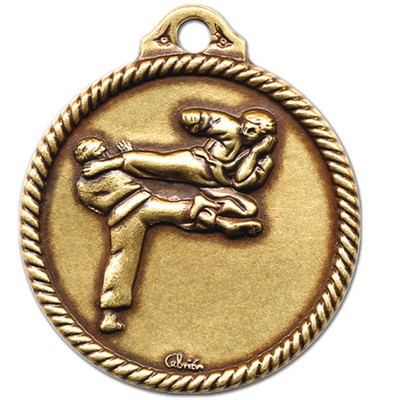 Stock Heritage Line Event Medal Karate