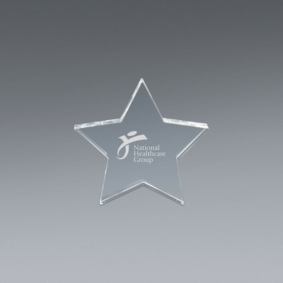 Star Paperweight Large Award