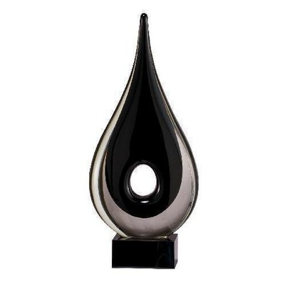Galaxy Art Glass Award 13 3/4"H
