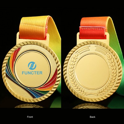 2.56" Gold Medal Winner Award Medal Golden Prizes for Champion