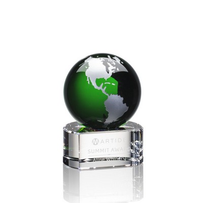 Dundee Globe Award - Green/Silver