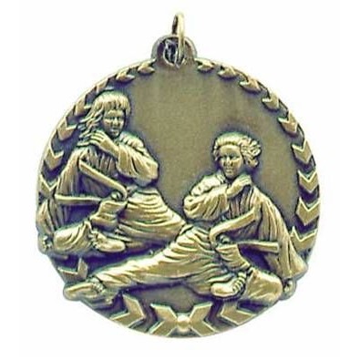 Medal, "Karate" - 1-3/4" Millennium STM