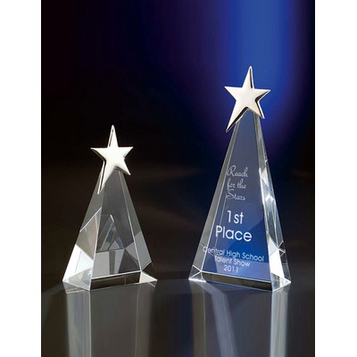 Show Time Optic Crystal Award (4"x 9½")