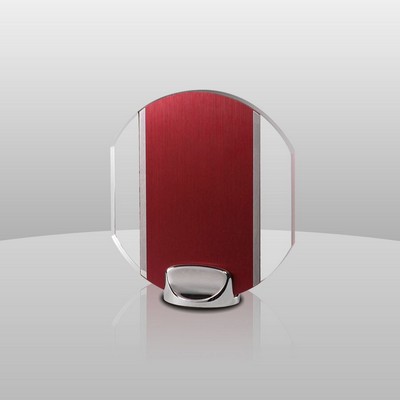 Garnet Red Aluminum Fusion (6 1/2" x 5 1/2" x 2")