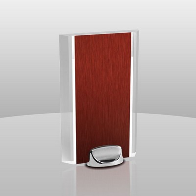 Garnet Red Aluminum Fusion (8" x 5" x 2")