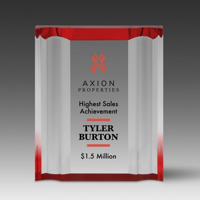 Channel Acrylic Stand Up Mirror Award™ (5"x7"x1")