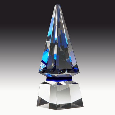 Blue Spire Crystal Award
