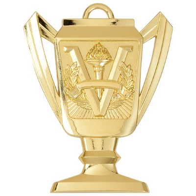 Victory, Trophy Shaped, Medal - 2-3/4"
