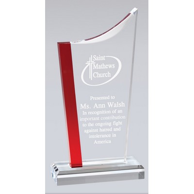 Red Stripe Award 8 3/4"H