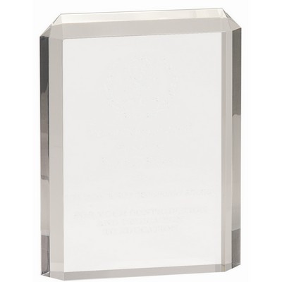 4 3/4" x 6 1/4" Clear Premier Acrylic