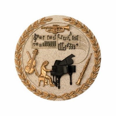 Music Orchestra Plaque Mount Medallion