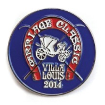 7/8" Custom Brass Lapel Pin w/Soft Enamel