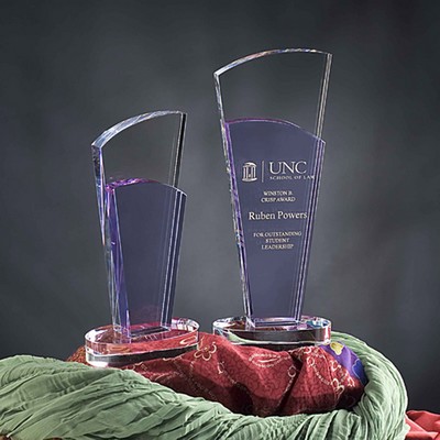 8" Sobe Crystal Award