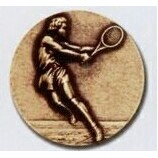 Newport Mint Medal - 2 1/2" (Tennis Female)