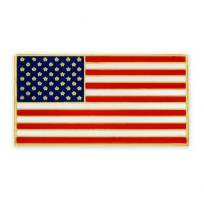 American Flag Pin Magnetic Back