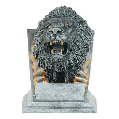 4" Lion Mascot Resin Trophy