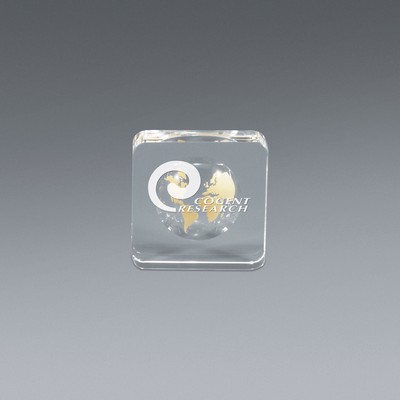 World Paperweight Gold