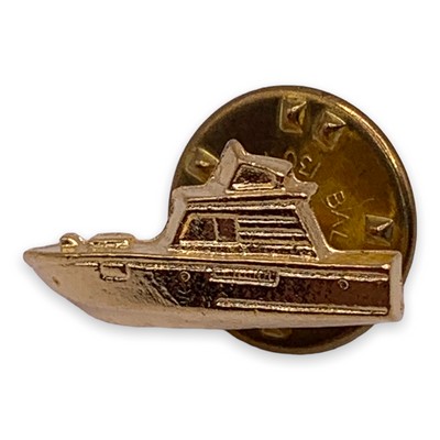Motor Boat 2 Lapel Pin