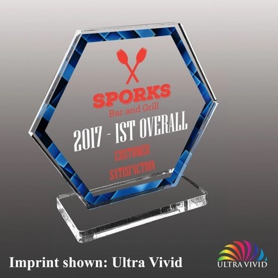 Stock Acrylic Award - Ultra Vivid Color