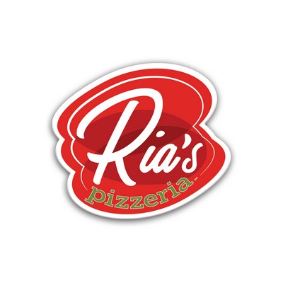 USA Made Full Color Rigid Vinyl Custom Shaped Lapel Pin W/Epoxy Dome & Steel Base - Up to 1.25x1.25"