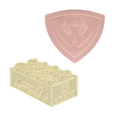 2" Die Struck Direct Lapel Pin