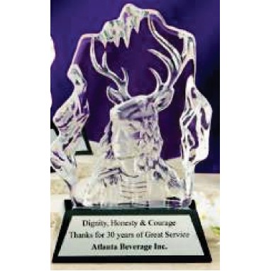 Crystal Native American Figurine Award