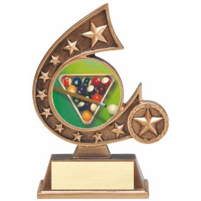 5 3/4" Pool Resin Trophy
