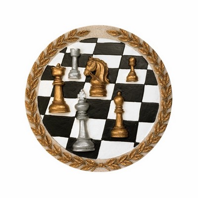 Chess Plaque Mount Medallion