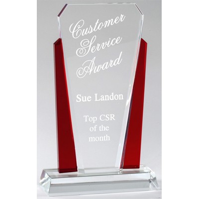 Babylon II Optic Crystal Award (5"x 8")