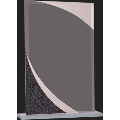 By Design - 8'' Rectangular Glass Award