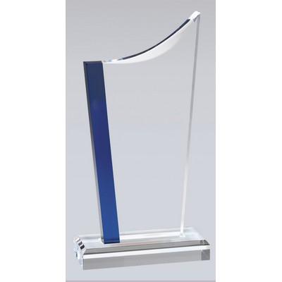 Blue Stripe Award 8 3/4"H