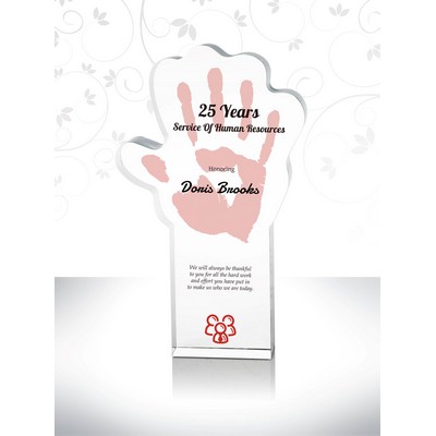 High Five Crystal Award