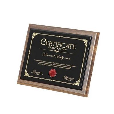 Cherry Wood Grain Certificate Frame (8.5" x 11")