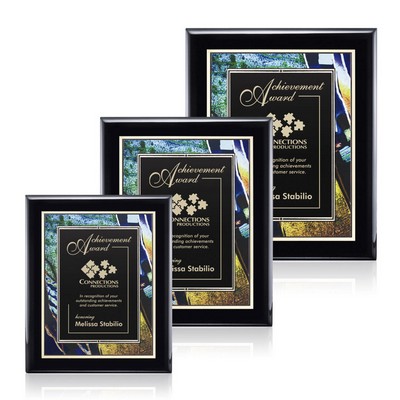 Oakleigh/Verdi Plaque - Black Finish