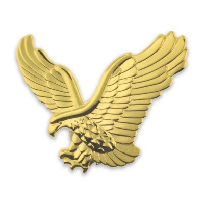 Gold Eagle Pin Magnetic Back
