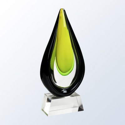 Small Goldfinch Award w/Clear Base Award