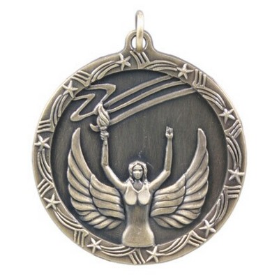 Medals, "Victory" - 1 3/4" Shooting Star