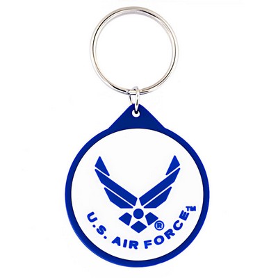 Officially Licensed U.S. Air Force PVC Keychain