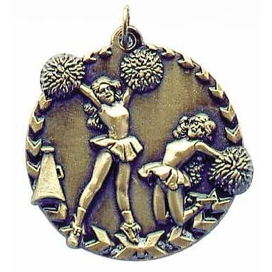 Medals, "Cheerleading" - 1-3/4" Millennium STM
