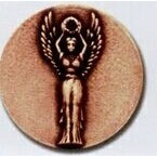 Stock Newport Mint Medal - 1 1/2" (Victory Female)