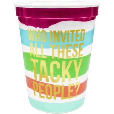 16 Oz. Full Color Wrap Stadium Cups