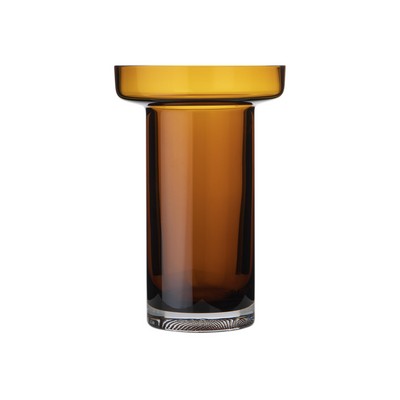Kosta Boda Limelight Tall Vase Amber