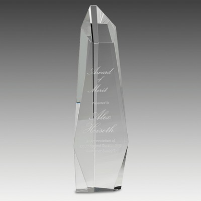 Crystal Facet Slant Top Tower