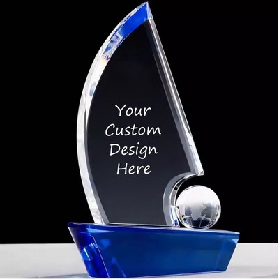 Crystal Globe Sailboat Award