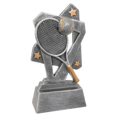 Tennis Triumph Resin Award - 6 1/2"