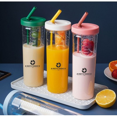 30oz Plastic Straw Cup