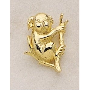 Koala Bear Marken Design Cast Lapel Pin (Up to 7/8")